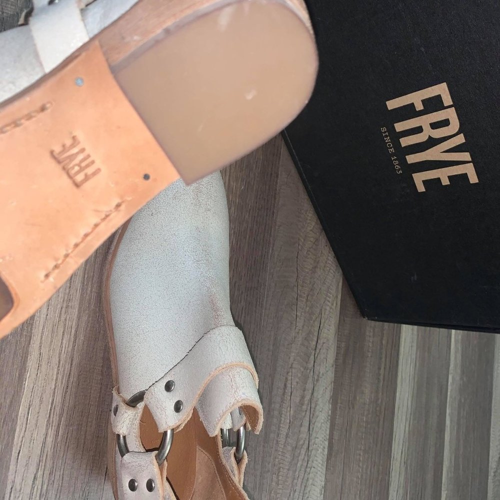 Frye Ray Harness Back Zip Booties - Picture 2 of 7